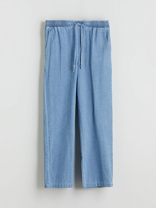 Beli Lastikli Carrot Fit Kad?n Jean Pantolon