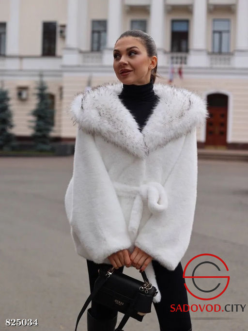 Шуба женская из искусственного меха