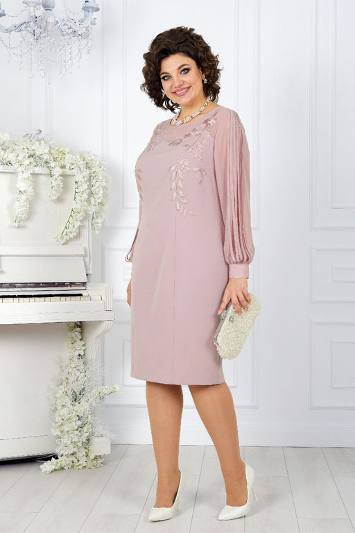 Платье Ninele 7431-Р темно-синий - Mira fashion фото 867