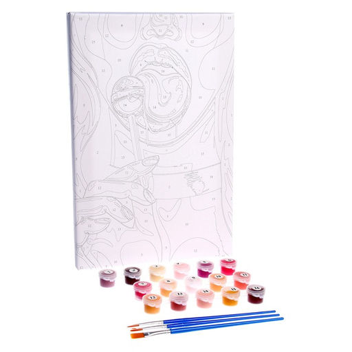 Картина по номерам на холсте с подрамником Сладкоежка, 20х30 см - Школа талантов фото 3