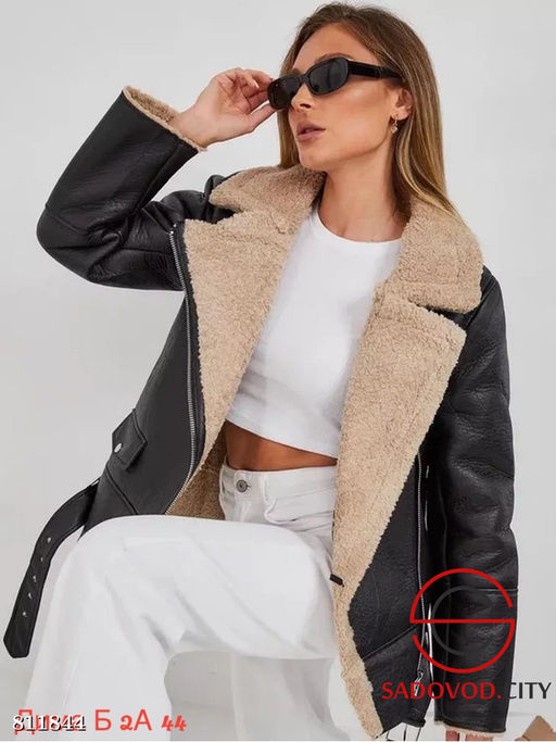 Дублёнка женская зимняя