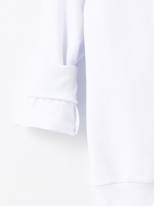 Bisiklet Yaka K?z ?ocuk Sweatshirt - Waikiki фото 3