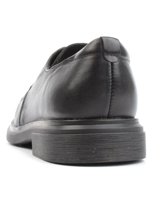 03-DYL60-1 BLACK Полуботинки женские (натуральная кожа)