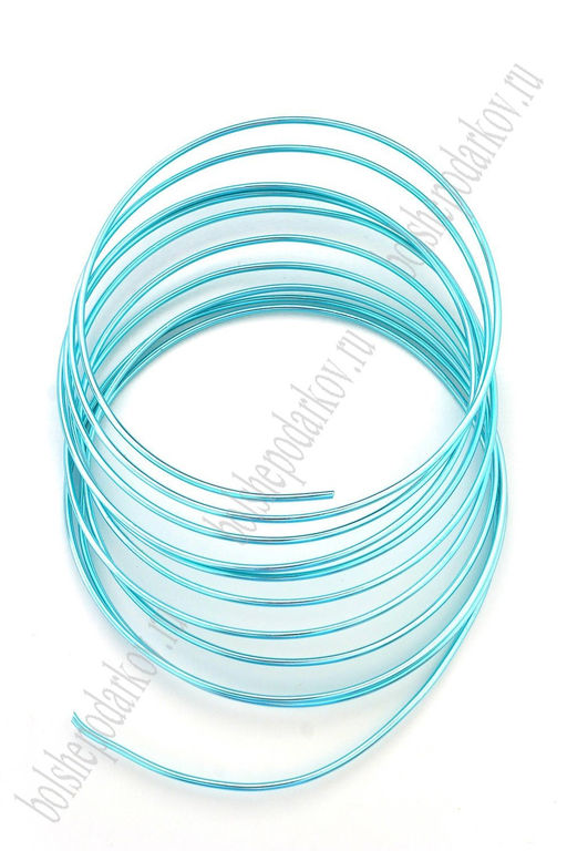 Проволока 2 мм*3 м (SF-906) голубой №24