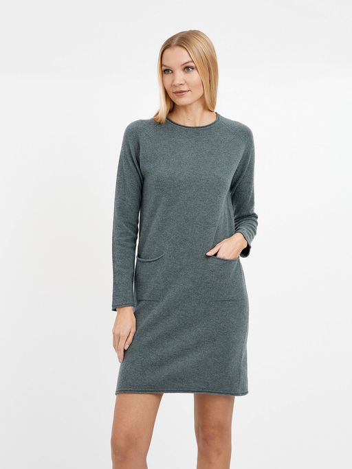 платье из шерсти с накладными карманами - Glenfield фото 3