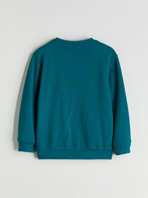 Bisiklet Yaka Erkek ?ocuk Sweatshirt