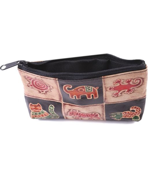 Кошелек под мелочь ручной принт №0606/1 уп/3шт - Ганг фото 3