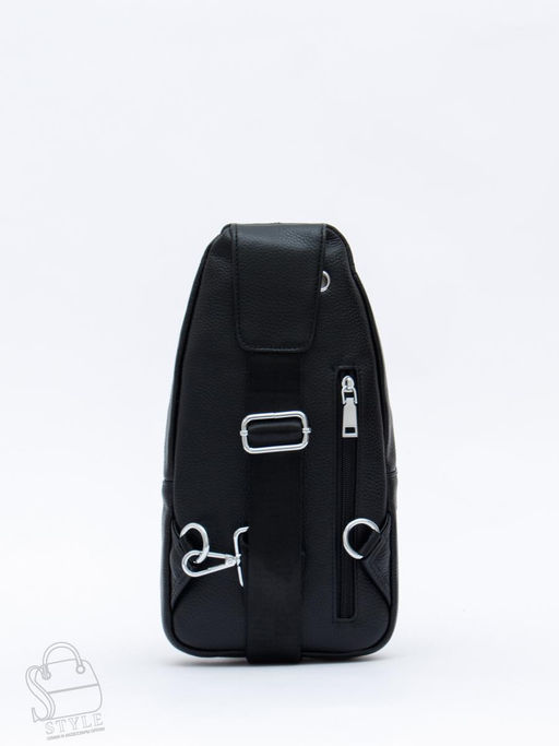 Рюкзак мужской кожаный 5055H black Heanbag
