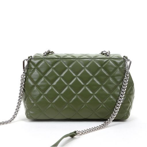 Женская сумка, кожа, MIRONPAN 96003 Зеленый  фото 4