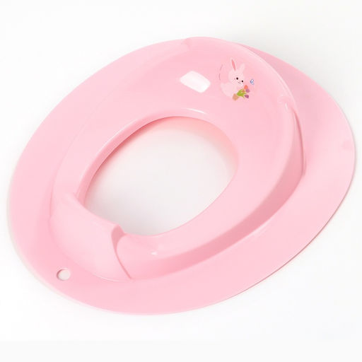 Накладка на унитаз детская Крошка Я «Зайчик», розовый