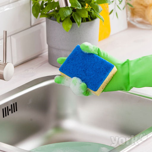 Губка для посуды 5 шт "YORK" Суприм/Премиум арт.3030, 030300