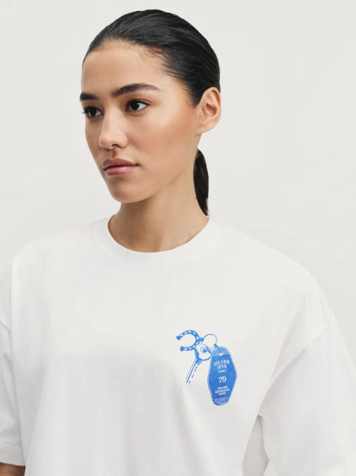 Футболка оверсайз с принтом / Zarina  фото 7