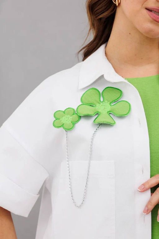 Костюм INVITE 6088 зеленый/белый  фото 5