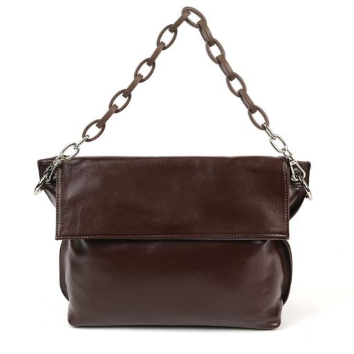 Женская кожаная сумка 86036 Кофе - Sergio valentini фото 2