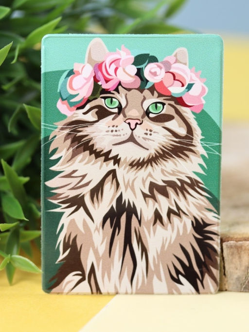 Держатель для карт Beautiful cat (6,5 х 9,5 см)
