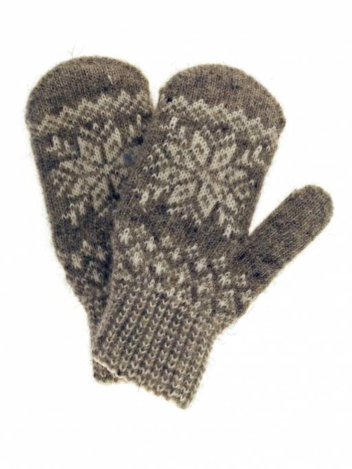 Варежки детские "Снежинка" 3 цвета 0804-2