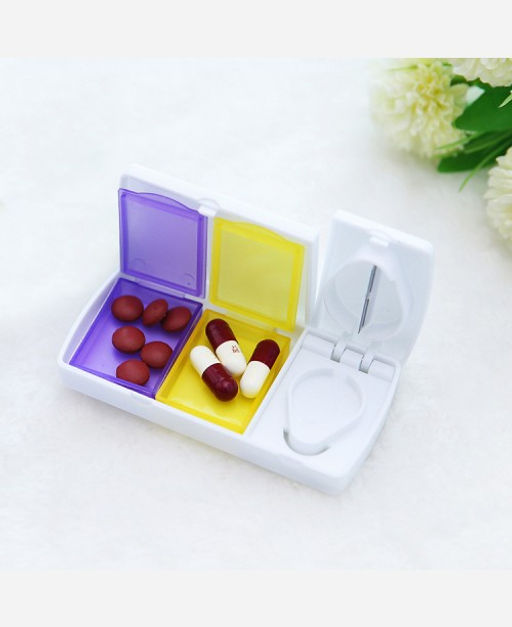 Таблетница-органайзер с делителем, 2 секции 9046557 - Yiwu youda import & export co фото 6