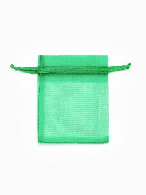 Мешочки подарочные, набор 100 шт. 7×9 см, тёмно-зелёный