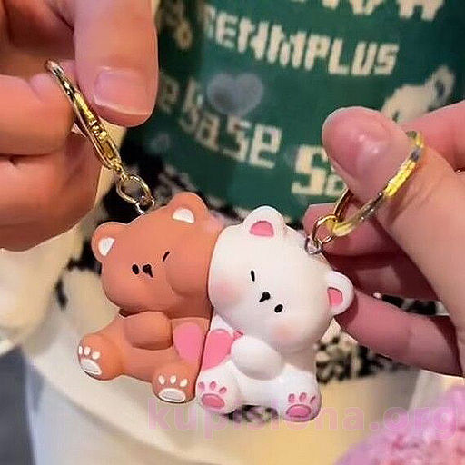 Парные брелки Мишки - Купи слона фото 2