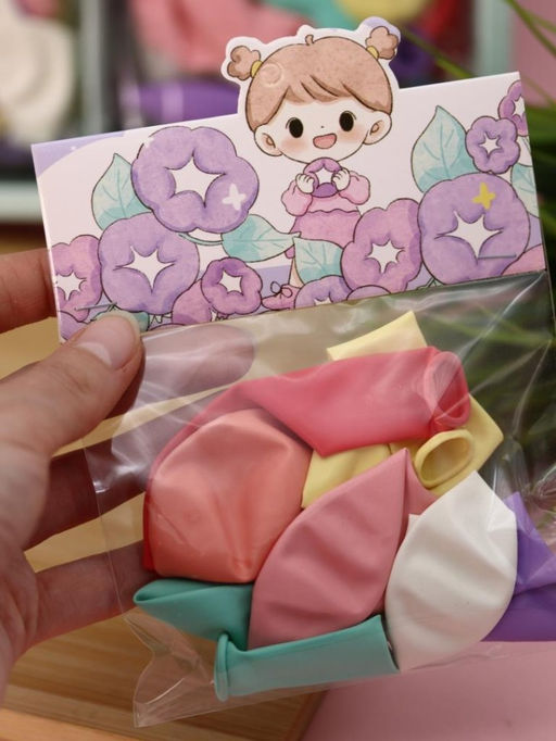 Набор воздушных шаров "Flower Girl", mix