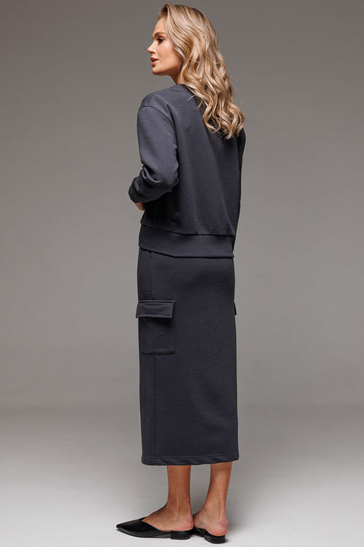 Костюм GO F7067/30-03.164-170 графит - Pirs фото 6