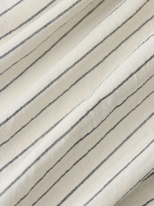 Постельное бельё евро «Этель» White stripes, жатый хлопок