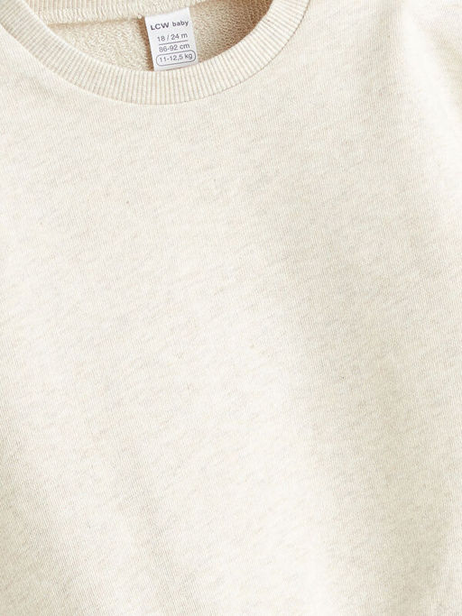 Bisiklet Yaka Erkek Bebek Sweatshirt 3l?