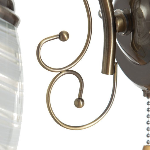 Бра 2011/1, E27, 60 Вт, бронза, 26×13.5×13 см