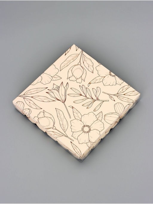 Цена за 5 шт. Коробка для печенья, Сияй, 18?18?3 см