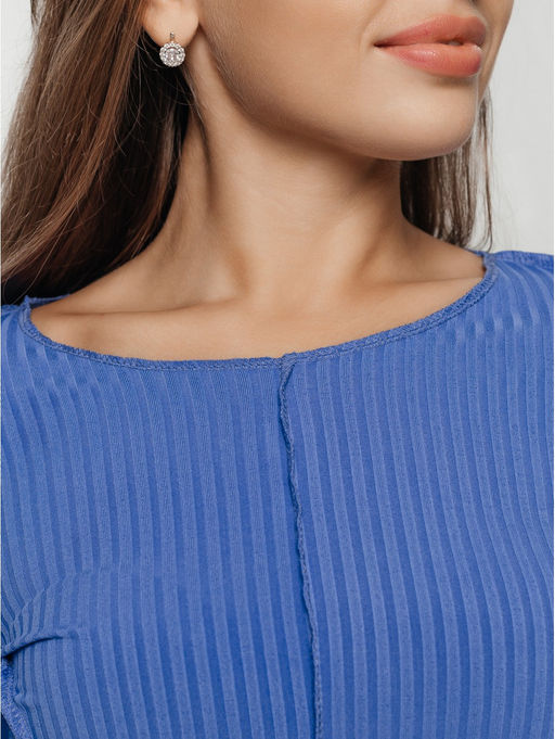 Лонгслив женский Эмма (лазурь)