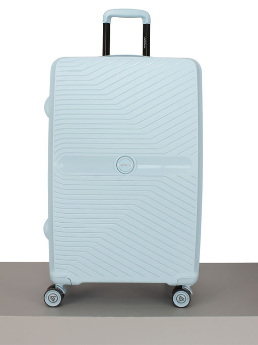 LACCOMA комплект из трех чемоданов ПП6801-Голубой PP-пластик полиэстр  фото 2