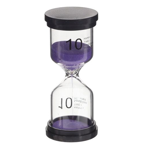 Часы песочные (10 мин.), L4,5 W4,5 H10,5 см, 5в.