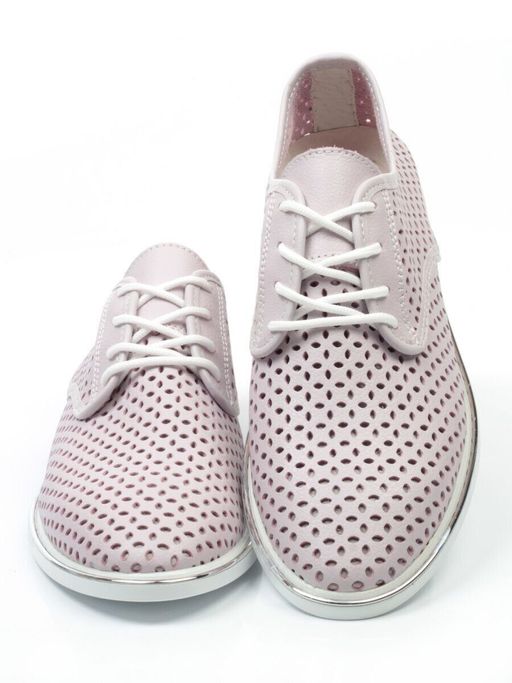 03-E130093-20B100M1 PINK Полуботинки женские (натуральная кожа) - Фабричный китай фото 14