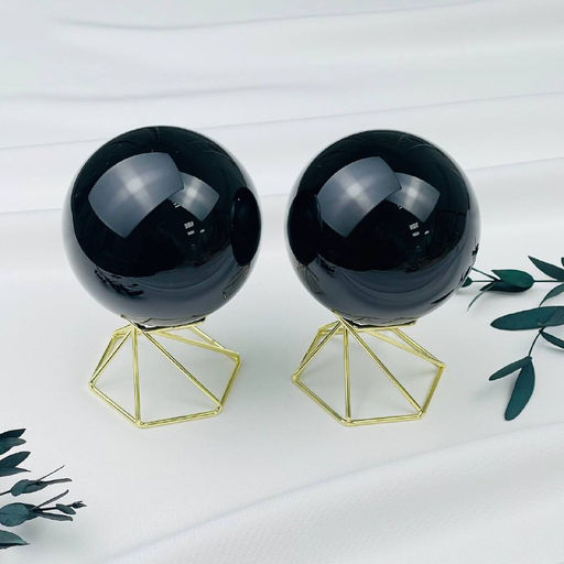 Шар из черного Обсидиана