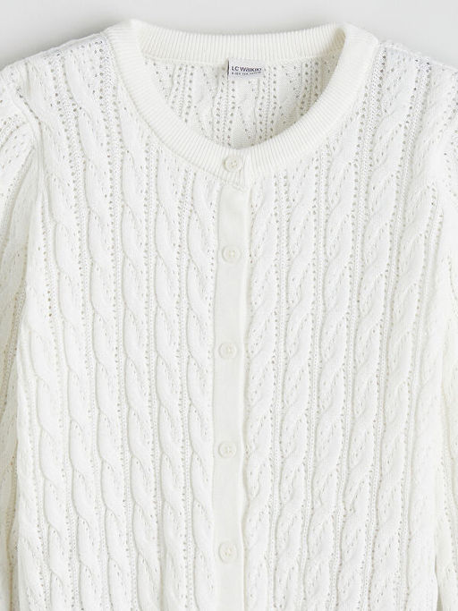 Bisiklet Yaka K?z ?ocuk Triko H?rka