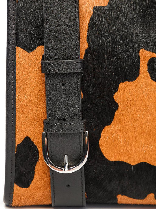 Сумка ELEGANZZA Z9261-8288 black/camel фото 4