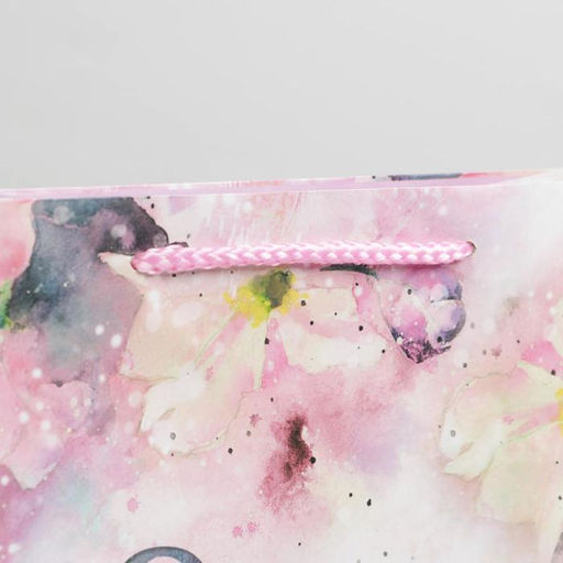 Цена за 2 шт. Пакет подарочный ламинированный, упаковка, С 8 марта, ML 21?25?8 см