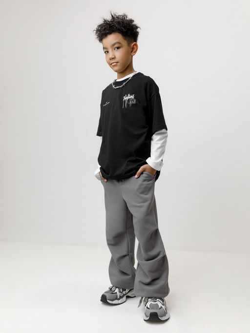 КБ 400893/светло-серый 4201 брюки дет - Cubby фото 7