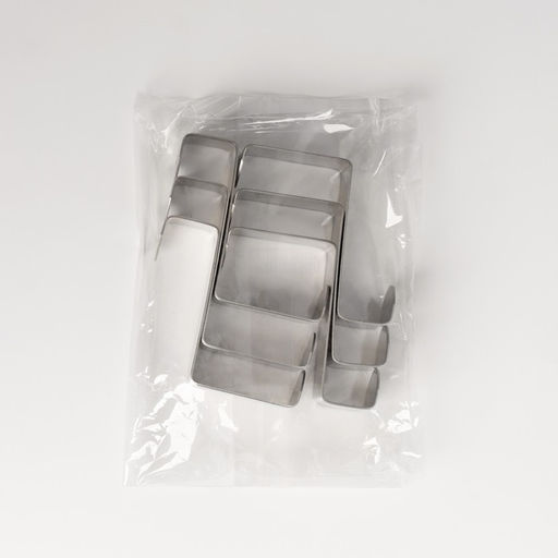 Крючки на дверь металлические Доляна Минимализм, 6 шт, серебристые - Simaland фото 4