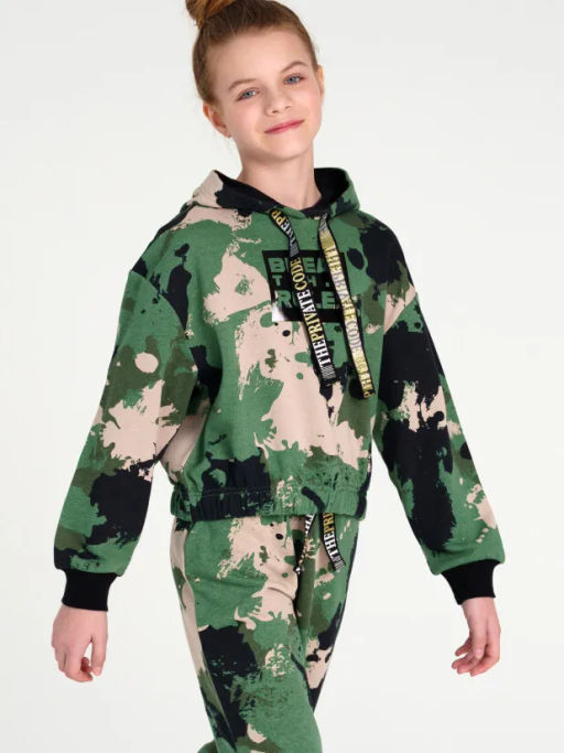 PlayToday / Толстовка трикотажная для девочек  фото 2