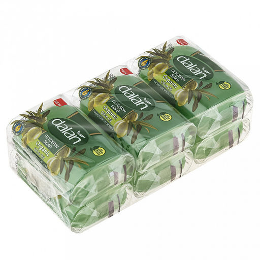 Мыло туалетное твердое Dalan Глицерин 100г, Оливковое масло (Турция)  фото 4