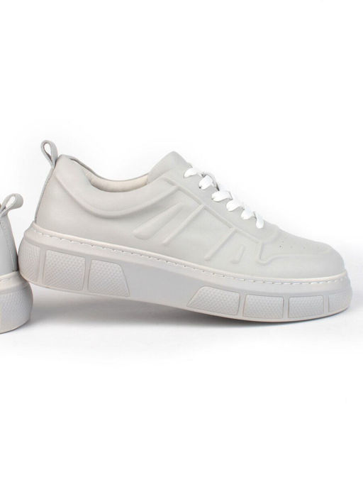 05-PDL255-3 GRAY Кроссовки женские (натуральная кожа)