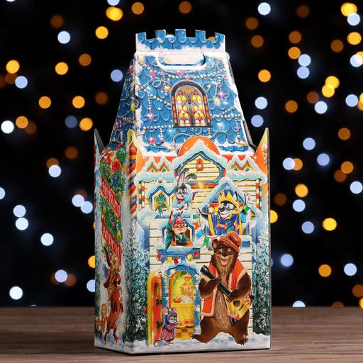 Цена за 5 шт. Подарочная коробка В гостях у Сказки, 16,7 х 10,1 х 34,5 см - Simaland фото 2