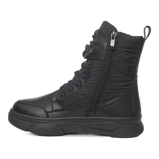 5B4411 ЖЕН Ботинки нат.кожа+текстиль шерсть ТЭП - Юничел фото 3