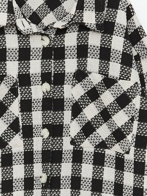 Ekose Uzun Kollu K?z ?ocuk G?mlek - Waikiki фото 3