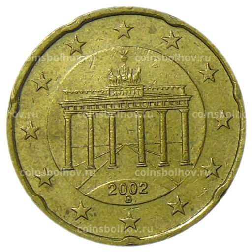 20 евроцентов 2002 года G Германия