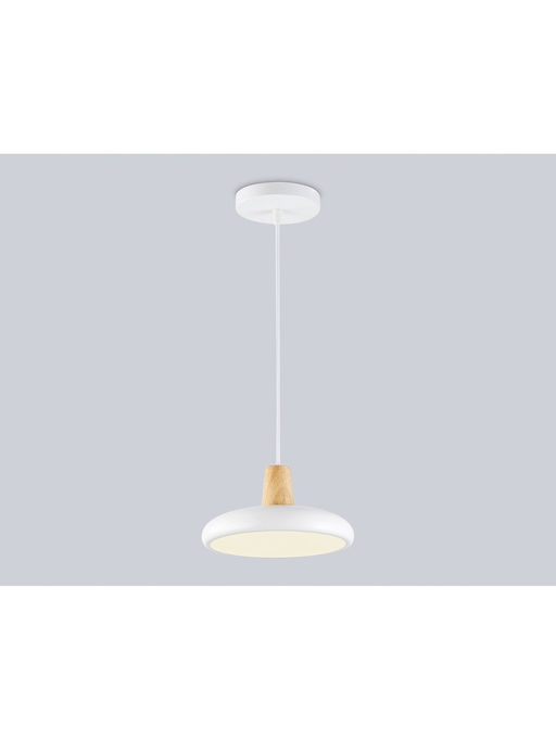 Светильник подвесной LED FL4838, 3000-6000К, 24Вт, d20 h80 см, без ПДУ, белый