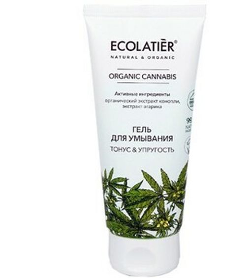 Ecolatier Organic Farm GREEN "CANNABIS Oil" ДЛЯ ЛИЦА Гель д/умывания 100мл туба