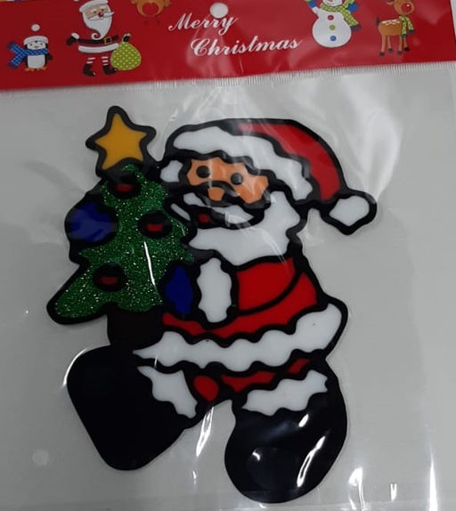 Наклейки новогодние СТ050 16см