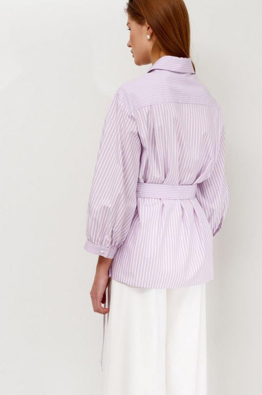 Брюки кюлоты прямого силуэта Mel (Цвет: Молочный) - Morozov Amavie фото 8